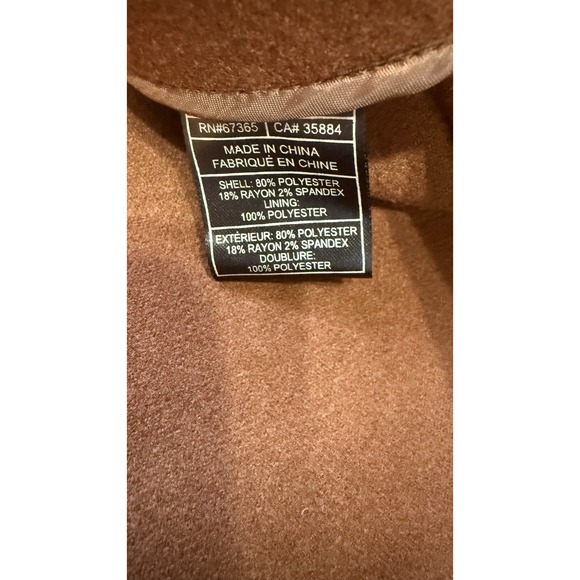 BB Dakota Fringe Jacket Woman's SZ M Brown‎ Western Faux Suede Rodeo - Picture 12 of 14